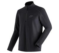 Maier Sports Men's Fleece Pullover Dennis Black Black Size:48