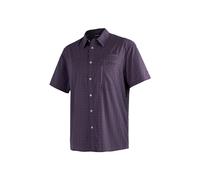 Maier Sports Men's Mats S/S Shirt, Grey Check, 60 (EU)