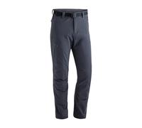 maier sports Men's Oberjoch Therm Hiking Pants, Lined Outdoor Pants, Elastic Trekking Pants Graphite