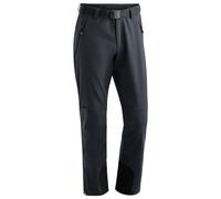 maier sports Men's Tech Pants M Softshell Pants, Warm Hiking Trousers, Elastic Trekking Pants Graphite