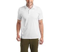 maier sports Men's Ulrich Polo Shirt, Short-Sleeve piqué Shirt for Hiking and Leisure White