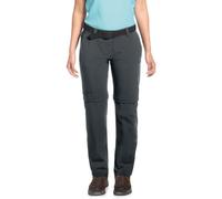 maier sports NATA 2, Women's Hiking Trousers, Water-Repellent Outdoor Trousers for Trekking and Hiking, Handy Zip-Off Function, PFC-Free, mSTRETCH pro 4 & Dryprotec Graphite