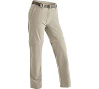 maier sports NATA 2, Women's Hiking Trousers, Water-Repellent Outdoor Trousers for Trekking and Hiking, Handy Zip-Off Function, PFC-Free, mSTRETCH pro 4 & Dryprotec