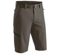 maier sports Nil Bermuda, Men's Short Hiking Trousers, Water-Repellent Bermuda Shorts for Trekking and Hiking, PFC-Free, mSTRETCH pro 4 & dryprotec Teak