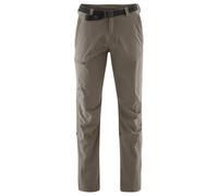maier sports Nil, Men's Hiking Trousers, Water-Repellent Outdoor Trousers for Trekking and Hiking, PFC-Free, mSTRETCH pro 4 & dryprotec, Roll-up Function Teak
