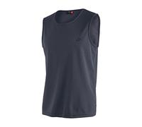 maier sports Peter, Sleeveless Men's T-Shirt, Outdoor Shirt with Round Neck for Hiking and Leisure, Dryprotec Technology, Breathable, NFC chip for Easy Recycling