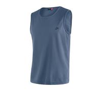 maier sports Peter, Sleeveless Men's T-Shirt, Outdoor Shirt with Round Neck for Hiking and Leisure, Dryprotec Technology, Breathable, NFC chip for Easy Recycling