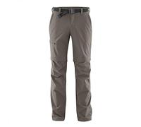 Maier Sports Men's Hiking Trousers Tajo 2 – Zip-Off, Water-Repellent, PFC-Free – Teak