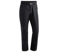 maier sports Tech Pants M, Men's Warm Hiking Trousers, Water-Repellent Softshell Outdoor Trousers for Trekking and Hiking, PFC-Free, mSTRETCH pro 2 & stormprotec Technology Black