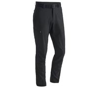 maier sports Men's Torid Slim Hiking Trousers, Slim fit Outdoor Pants, Breathable Trekking Trousers Black - Black