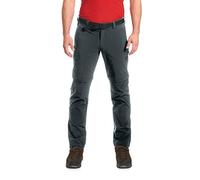 Maier Sports Torid Slim Zip, Men's Hiking Trousers, Water-Repellent Outdoor Trousers For Trekking And Hiking, Close-Fitting, Zip-Off Function, PFC-Free, mSTRETCH Pro 4 & Dryprotec, Grey, 102 (W33/L35)