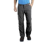 maier sports Trave, Men's Hiking Trousers, Water-Repellent Outdoor Trousers for Trekking and Hiking, Handy Zip-Off Function, Dryprotec Technology, PFC-Free Black