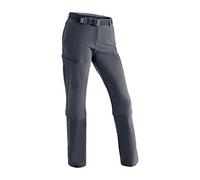 maier sports Women's Arolla Hiking Trousers, Zip-Off Outdoor Pants, Breathable Trekking Trousers with Detachable Legs