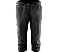 Maier sports Women's Capri Neckar, Black (Schwarz), 44