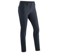 maier sports Women's Helga Hiking Trousers, Outdoor Pants, Lined Winter Trekking Trousers, Slim fit Graphite