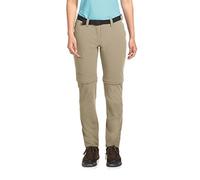 maier sports Women's Inara Slim Zip Hiking Trousers, Zip Off Outdoor Pants, Trekking Trousers with Detachable Legs, Slim fit