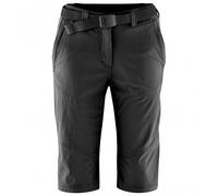 maier sports Lawa, Women's Short Hiking Trousers, Water-Repellent Bermuda Shorts for Trekking and Hiking, PFC-Free, mSTRETCH pro 4 & dryprotec Black