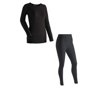 maier sports Women's Lena Base Layer Set (pack of 1) | For cold winter days, Ski base layers with dryprotec, Perfect for winter