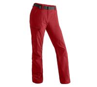 Maier Sports Womens Lulaka Walking Pants: Lollipop Red: Regular Leg: 1