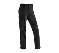 maier sports Women's NATA Functional Outdoor Zip Off Stretch Pants - Black, Large