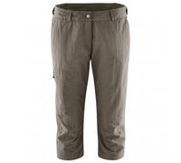 Maier Sports - Women's Neckar - 3/4 length trousers size 42, brown/grey