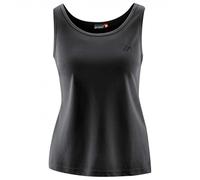 maier sports Petra, Sleeveless Women's T-Shirt, Outdoor Shirt with Round Neck for Hiking and Leisure, Dryprotec Technology, Breathable, NFC Chip for Easy Recycling, Black, 38