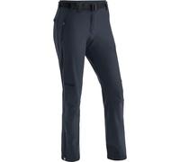 maier sports Women's Tech Pants W Softshell Pants, Warm Hiking Trousers, Elastic Trekking Pants Graphite