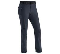 maier sports Women's Tech Pants W Softshell Pants, Warm Hiking Trousers, Elastic Trekking Pants Graphite