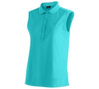 Maier Sports - Women's Ulrike Sleeveless - Polo shirt size 46, turquoise