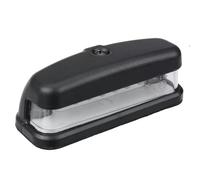 MAIEYTE License Plate Light Kit 1pc Rear License Number Plate Light Lamp Universal Clear 10-30V Truck SUV Trailer Lorry Automobile Accessories