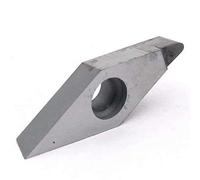 Maifix 1pcs VCGT160408 PCD1 Copper Non-ferrous Aluminum 35 Degree Positive Angle Diamond Indexable Tungsten Solid Carbide Boring Inserts