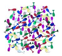 Maigendoo Table Confetti Wine Glass Sequin Metallic Glitter Confetti Sparkle Foil Table Decor Ideal for Balloon Table Art Craft Wedding Festival Party Supplies DIY Decoration 30G/1OZ, Mixed Color