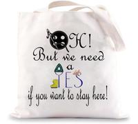 MAIGO Coraline Tote Bag - Coraline Gifts, Coraline Merchandise, Coraline Cartoon Movie Fans Gifts, Coraline Canvas Shoulder Bag for Women Teen Girls Boys, Coraline Merch Gifts for Birthday