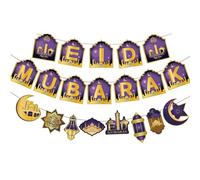 MAIGO Eid Decorations - Umrah Mubarak Decoration Umrah Mubarak Banner Eid Mubarak Decorations Ramadan Decorations For Home Umrah Mubarak Party Decor Ramadan Kareem Banners Ramadan And Eid Decorations