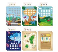 MAIGO Potty Training Reward Chart - Toilet Training Reward Chart Potty Training Stickers Sticker Chart Potty Training Potty Training Chart Reusable Potty Training Stickers You Pee On Potties Training