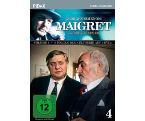 MAIGRET VOL.4 - Bruno Cremer, nach Georges Simenon 3 DVD NEW