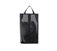Maigridy 1Pc Travel Shoe Bags Breathable Hollow Out Designs With Practical Zippered And Quick Grab Handle For Easy Organization Breathable Shoe Storage