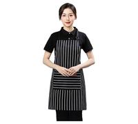 Maigridy Adjustable Polycotton Kitchen Apron Stain-Resistantes & Breathable for Cooking Baking Grilling and Apron for Restaurant Staff