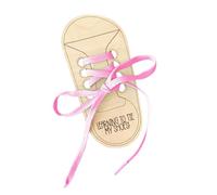 Maigridy Educational Wood Lacing Shoe Toy With Colorful Shoelace For Toddler Learning To Tie Shoes And Boosting Independence Parent Child Interaction