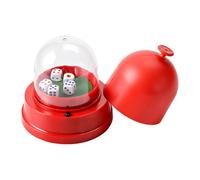 Maigridy Electronic Dices Roller Cup Party Automatic Tray Automatic with 5 & Cover Dices Roller Cup