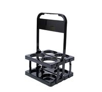 Maigridy Ergonomic 4 Bottle Foldable Beverage Carriers High Strength Beverage Holder For Camping Travel And Parties Beer Transport Rack For Parties