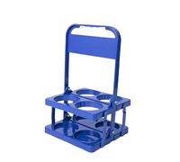 Maigridy Ergonomic 4 Bottle Foldable Beverage Carriers High Strength Beverage Holder For Camping Travel And Parties Beer Transport Rack For Parties