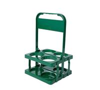 Maigridy Ergonomic 4 Bottle Foldable Beverage Carriers High Strength Beverage Holder For Camping Travel And Parties Beer Transport Rack For Parties