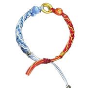 Maigridy Fashionable Anime Individualized Anime with Red and Blue Colors for Fans of Nuzar and Collectibles Friend and Couples