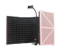 Maigridy Five Panel Foldable Microphones Sound Shield For Studio And Home Noise Reduction Acoustics Panel