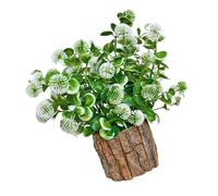 Maigridy Realistic Potted Plant Decoration Artificial Potted Plant Ornament For Office Desk Living Room Kitchen Home