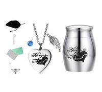 Maigridy Reliability Pet Ashes Necklace And Cinerary Caskets Embraces Commemorate Significant Moment Suitable For Animal Owner Urn Necklaces For Urn Necklaces For Pet