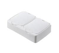 Maigridy Sturdy Round Single Compartment Organizers With Push Button Design For Students And Professionals Jewelry Storage Box
