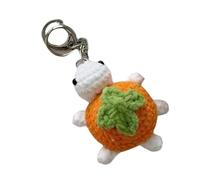 Maigridy Turtles Keychain Handwoven Rings Unique Accessory Stylish Pendant Crochet Keyrings For Various Occasion Pendant