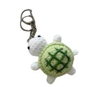 Maigridy Turtles Keychain Handwoven Rings Unique Accessory Stylish Pendant Crochet Keyrings For Various Occasion Pendant